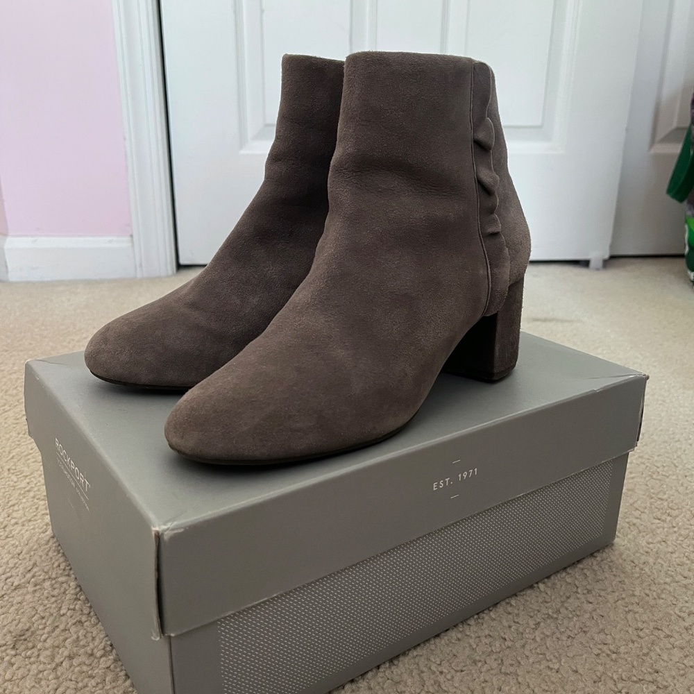 Rockport Leather Boots Women's 7.5